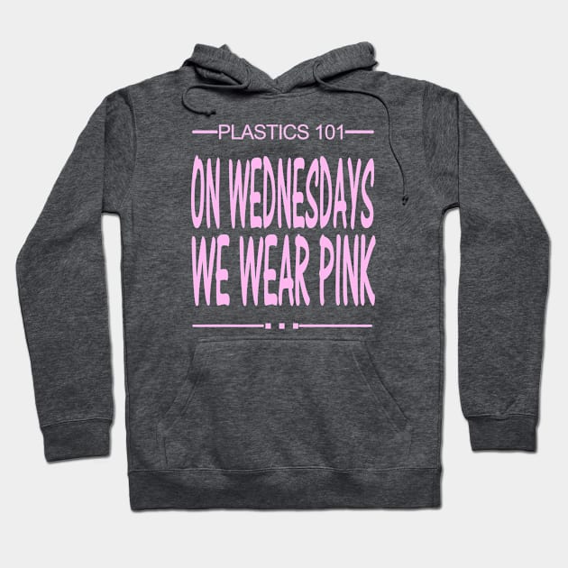 Pink Wednesdays Hoodie by flimflamsam